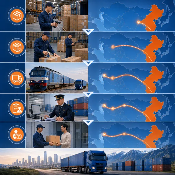 China to Kazakhstan Truck and Rail Freight Forwarding Service photo-5