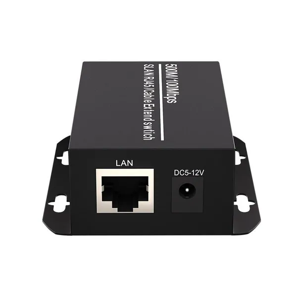 100Mbps Network Extender Over Cat5/6 Cable up to 500m 1640ft Ethernet Extenders photo-3