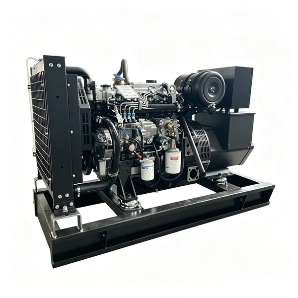 Yuchai Marine Power 20kw 25kva Open Type Diesel Generator Set With Engine Model YC4V45Z-D20