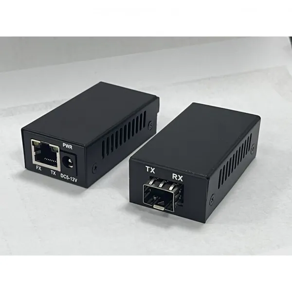 BLIY Mini Gigabit Fiber Media Converter, 1 Fiber Port + 1 Electrical Port, SFP, Explosion-Proof, Mining-Use, Embedded Type