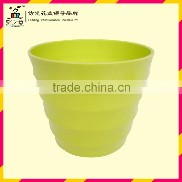 Direct Manufacturer MX0902 Melamine Flower Pot Different Size and Color