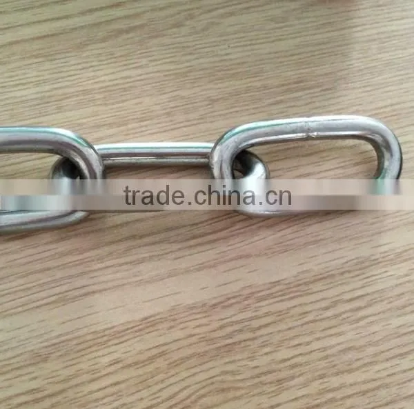 Decoration Guardrail 6mm Color Code Stainless Steel Chains
