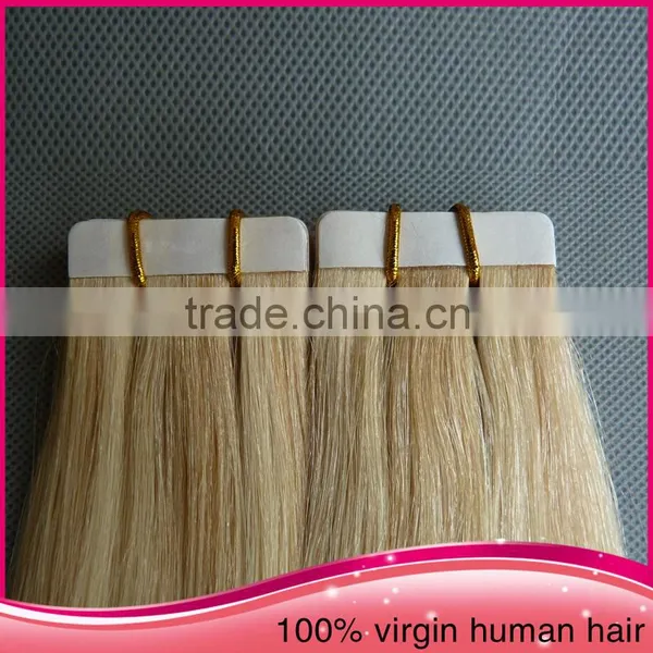 2015 Factory Price 28"Double Machine Pu Hair Extension Seamless Tape Hair Extension photo-2