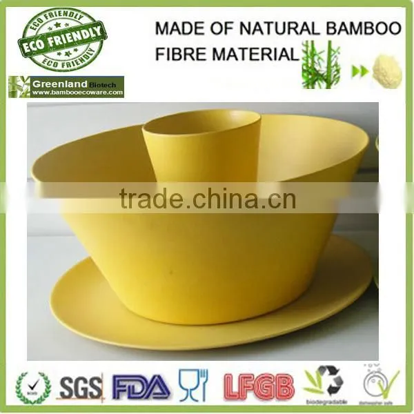 Eco Bamboo Fibre Customized Bowl Rice & Fruit Cute Bowl photo-2