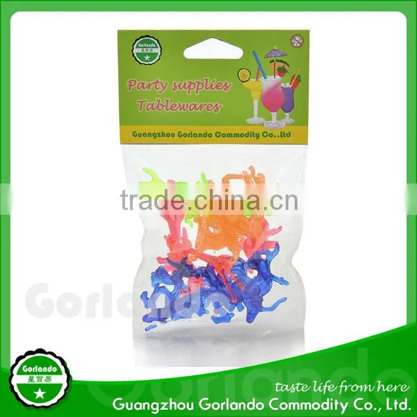 Food Coloring Disposable Plastic Cocktail Wine Glass Marker photo-6