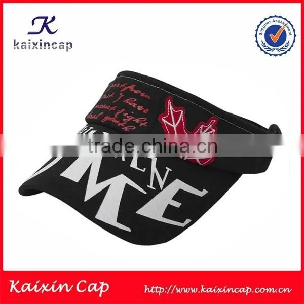 2015 New Fashion High Quality White 100 Cotton Sun Visor Cap Sun Visor Hat photo-5