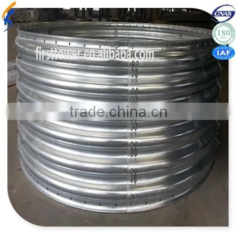 Galvanized Corrugated Culvert Drain Pipe