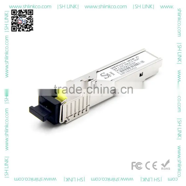 WDM 1000Base SM 1.25G 40km SFP Transceiver Bidirectional Optical Module photo-3