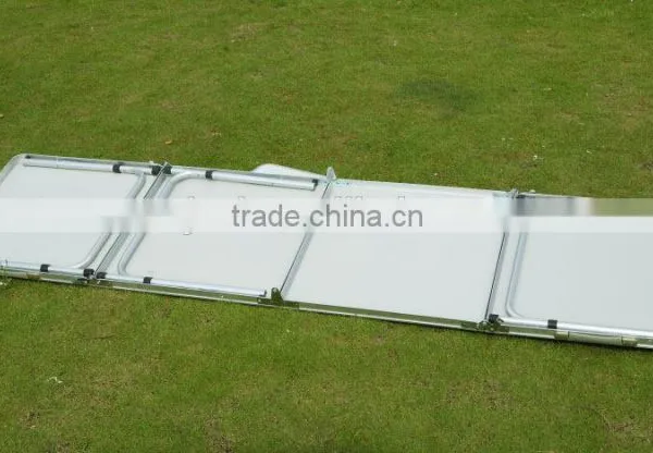 8ft Outdoor Aluminum Folding Table Picnic Table Beer Pong Table photo-3