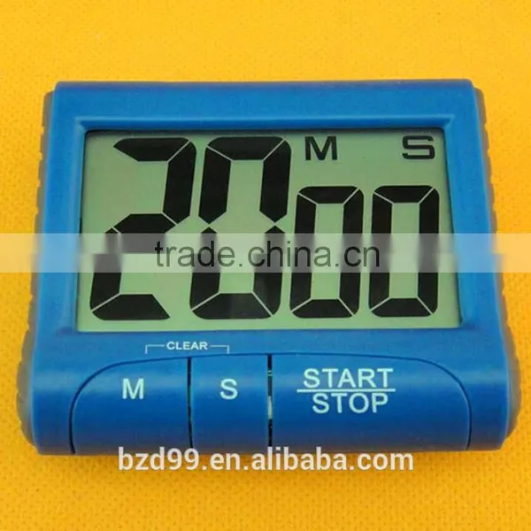 Multi-functional Universal 1-99 Mins Countdown /Up Large Display Digital Battery Power Timer Switch With Standing Clip Magnet photo-5