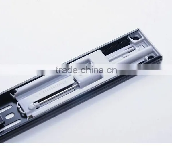 45mm Three Section Device High Quality Ball Bearing Slides With Damper Slide Solf-closing Drawer Slide photo-3