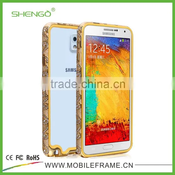 National Flavor Mobile Phone Metal Case/TPU Inlaid Phone Case for Samsung Note3 photo-5