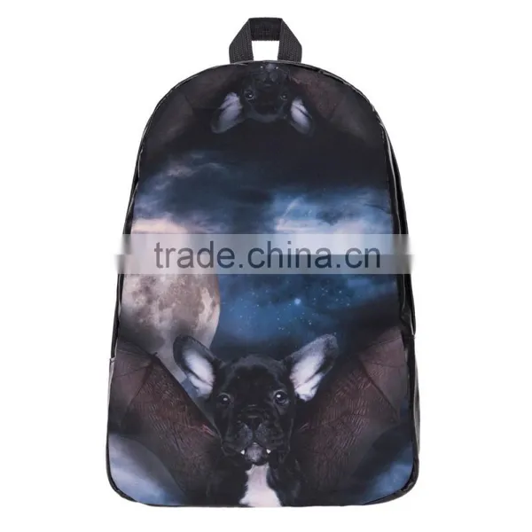 New Design 3D Print High Quality Custom Emoji Kids Backpack Bag photo-6
