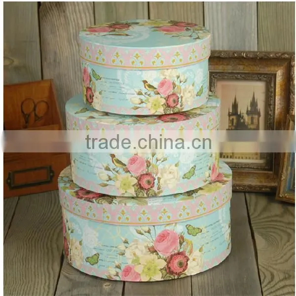 Wholesale Cheap Custom Made Round Paper Gift Boxes photo-2