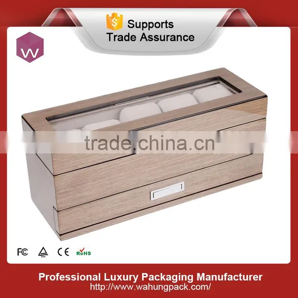 Top Class Antique Wooden Storage Watch Box With Logo photo-4