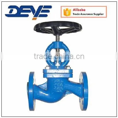 DIN Flanged Ends Globe Valve With Metal Brass Seat Hydraulic Oil Gas Water