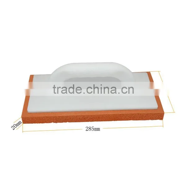High Density Orange Masonry Float With Plastic Handle Sponge Plastering Trowel Quality Choice Most Popular photo-3