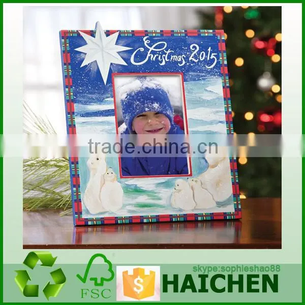 2015 Hand Painted Christmas Frame photo-2