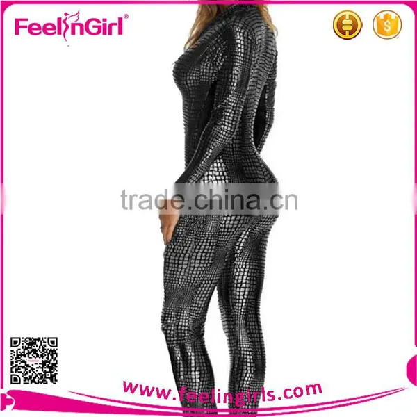 Hot Black Jumpsuit Deep V-neck Evening Jumpsuit for Women photo-2