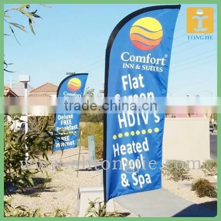Custom Outdoor Advertisting Rotary Windproof Beach Flag,beach Flag Pole,beach Flag Banner photo-6