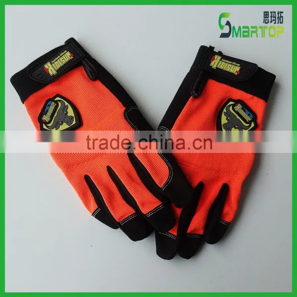 Microfiber and Shockproof Palm Custom Cycling Gloves photo-2