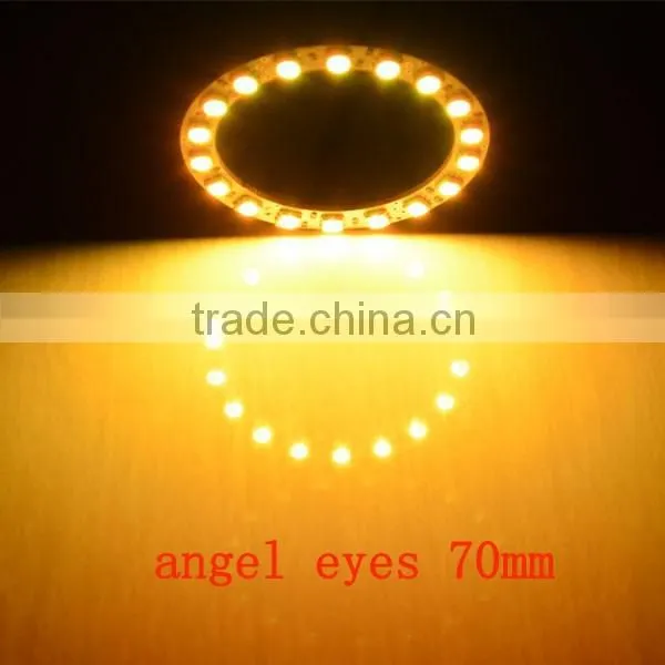 Good Quality Epistar Chips White PCB 70mm Full Circle 5050 Smd Rgb Led Angel Eyes Ring photo-2