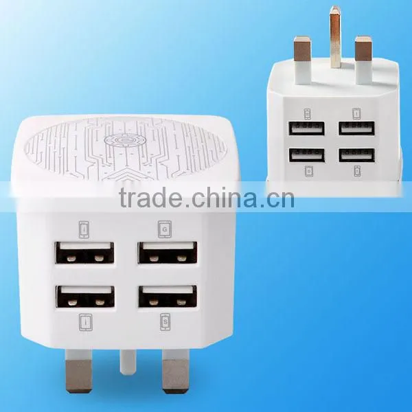 2016 NewStyle Factory Price. 4.2A Electric Travel Wall Charger Usb ,Smart Mobile Charger photo-2