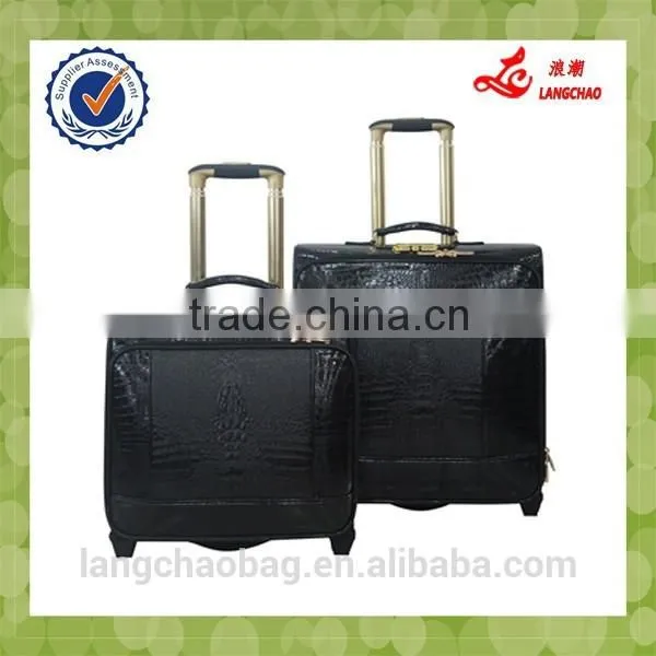 Business Type Light Weight High Quality Material Aluminum Push Trolley Popular Design Boarding Luggage Bag photo-5