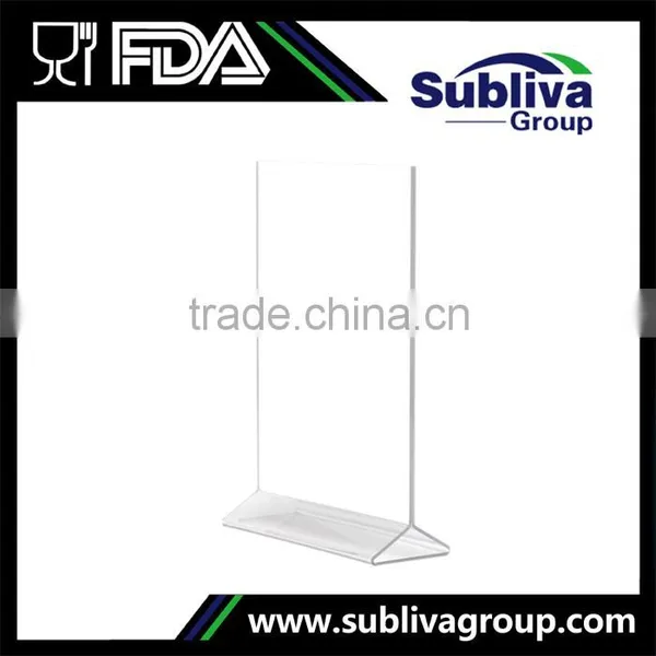 A4 Acrylic Sign Holder, Flip A4 Size Plastic Bar Menu Holder Fancy Quality Choice