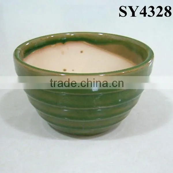 Pot for Flower Round Small Ceramic Indoor Plant Pot Wholesale photo-6