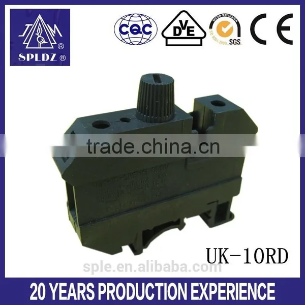 UK Din Tail Fuse Type Terminals Block photo-3