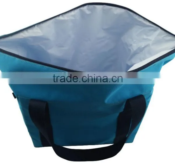 Insulated Cooler Lunch Tote Bag With Zipper Closure photo-6
