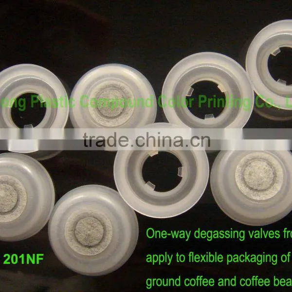 U.S. One-way Degassing Valves for Coffee Packages