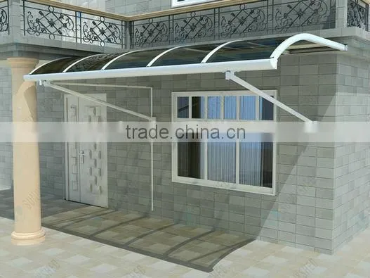 DIY Window Canopy for Sun Shade With Aluminum Polycarbonate photo-3