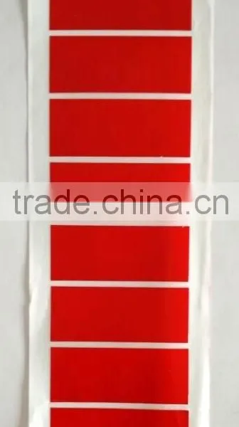 Customized Color Identification Adhesive Art Paper Mark Label With Different Color