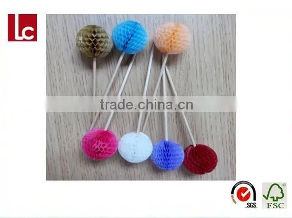 Decorative Honey Comb Toothpick for Various Party