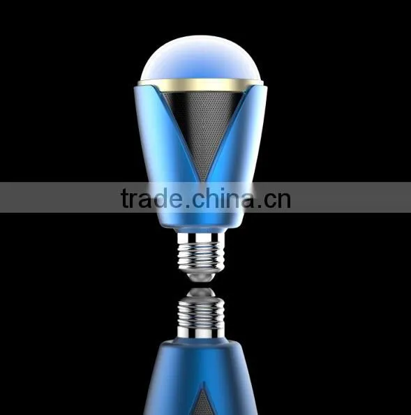 Hot Smart Bluetooth Led Speaker Bulb With Cell Phone Control photo-4