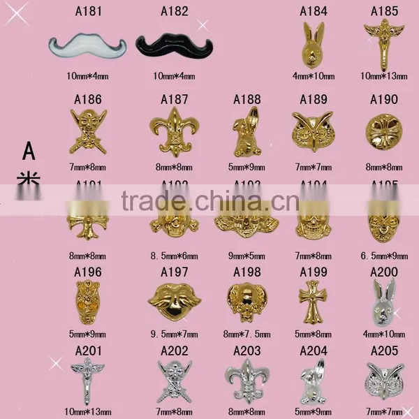 2016 New Popular 3D DIY Bow Alloy Nail Art Decotation Oppla Nail Rhinestone Decoration photo-4