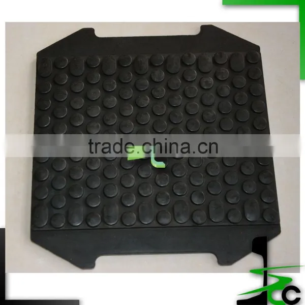 Railway Rubber Pads/anti-vibration Pad EVA/track Pad/concrete Sleeper Pad photo-3