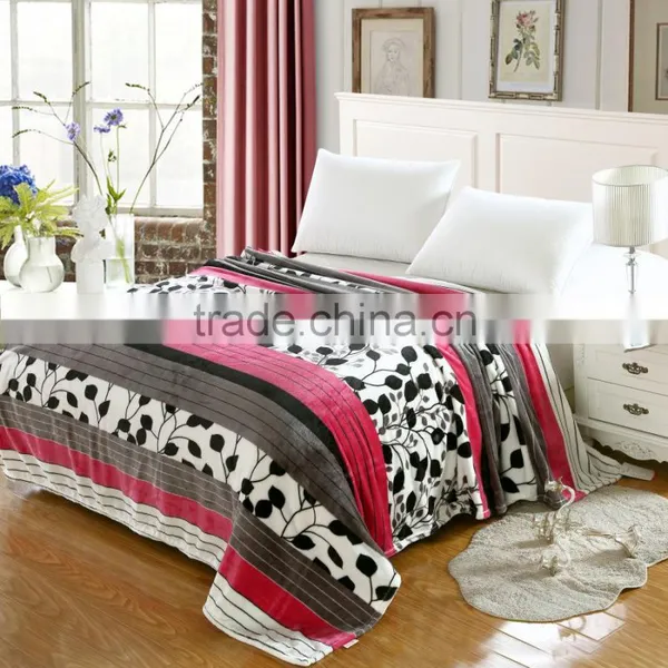 10 Years Airline Blanket Experience Lint Free 20 Times Washing Picnic Use Mink Blanket Stock photo-4