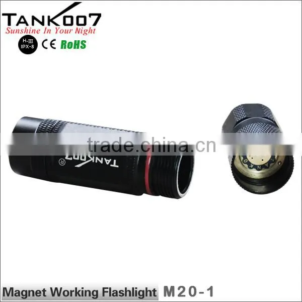 2016 Portable LED Work Light Tank007 M20 Magnetic LED Flashlight photo-5