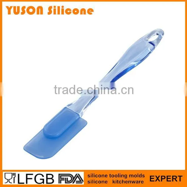 Non Stick Rubber Butter Blue Silicone Spatula Set of 3 Quality Choice photo-4