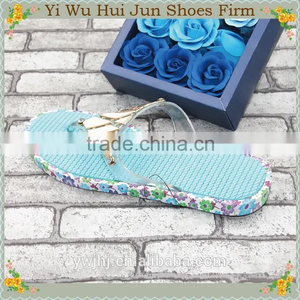 Latest Woman Flat Black Sandals Colour Changing Flip Flops And Open Toe Slipper photo-2