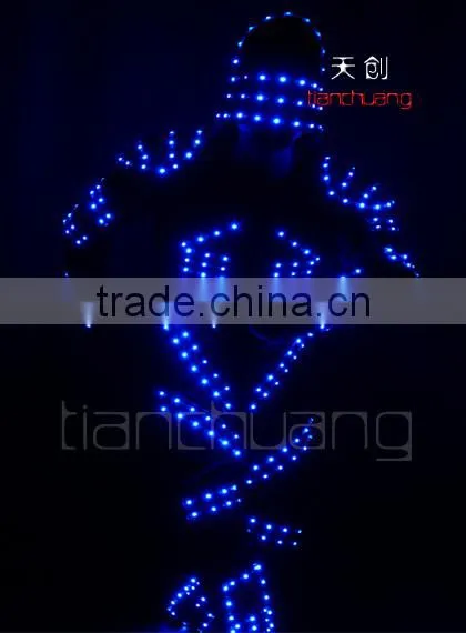 Wireless DMX512 Programmable LED Light Street Dance Clothes photo-2