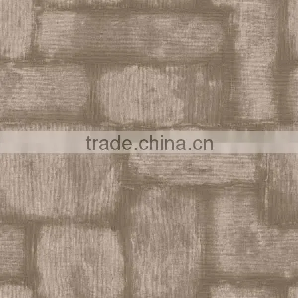 Guangzhou Myhome BFF58203 Decorative Wallpaper, Vinyl Wallpaper, 280g Brick Wallpaper for Home Decor
