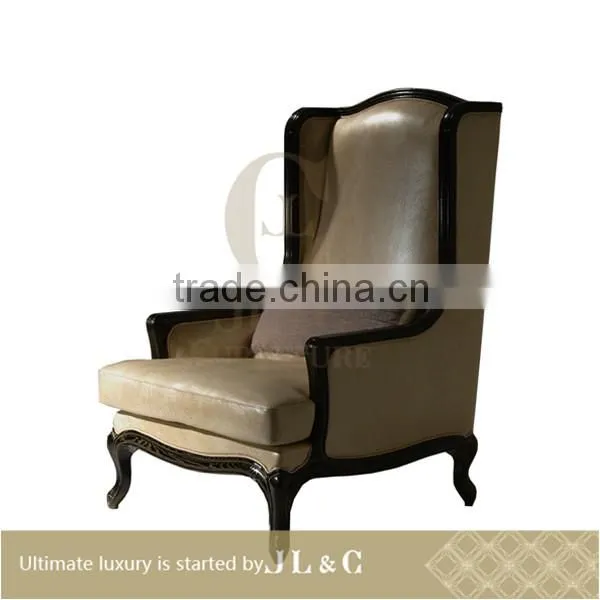 JS05-09 Slipper Chair +JS05-00 Stool in Living Room From JL&C Luxury Home Furniture (China Supplier) photo-2