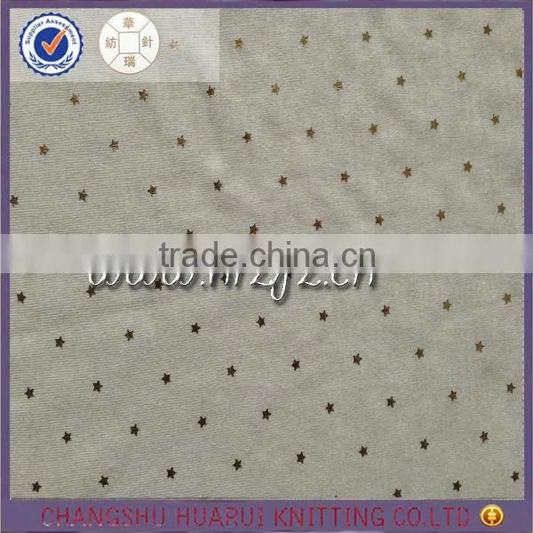 2013 Fashion design 65%polyester rayon single jersey