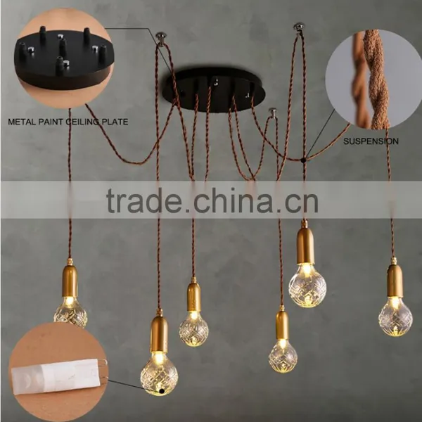 Chandeliers & Pendant Lights Edison Style Light Bulbs A19 A60 Interior Indoor Houseware Residential Ceiling Light photo-5