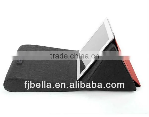 Cushion Pillow Stand for IPad Mini & IPad 4 & IPad 3 & IPad 2 & IPad 1 & Kindle & Nexus & Galaxy - Charcoal Gray