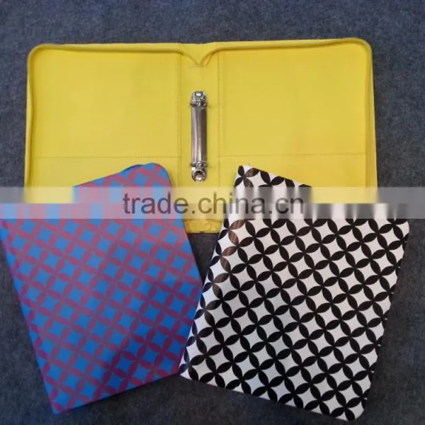 Custom Logo Design Pvc Clip Folder,a6 Ring File